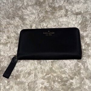 Kate Spade Large Black Nylon Wallet 
NWOT